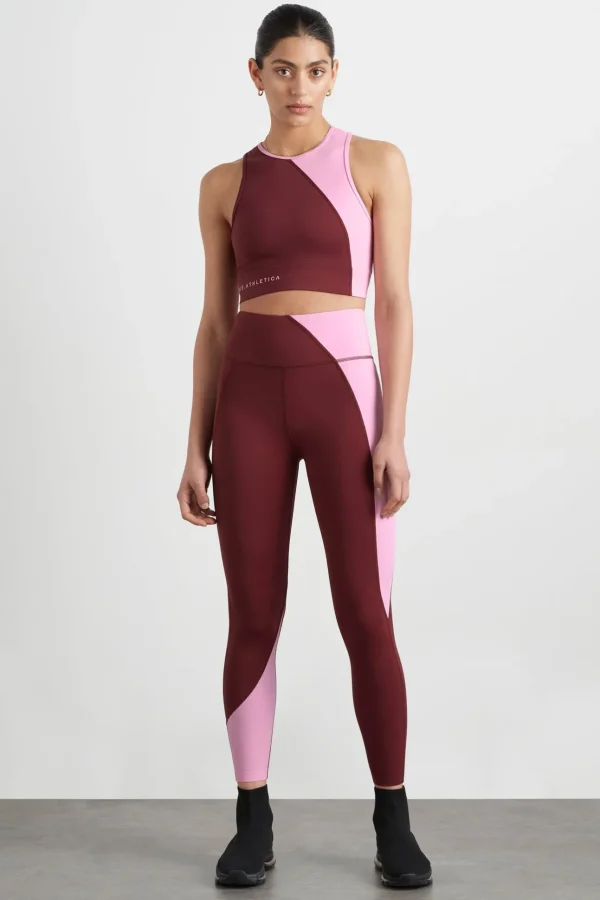Colour Block Crop Top 336