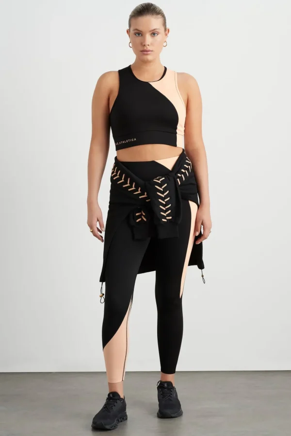 Colour Block Crop Top 336
