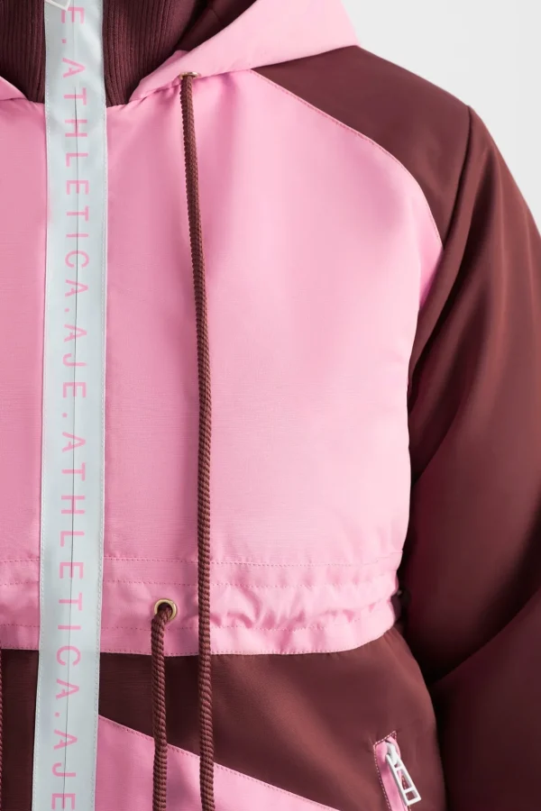 Colour Block Long Jacket 731