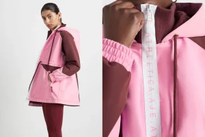 Colour Block Long Jacket 731
