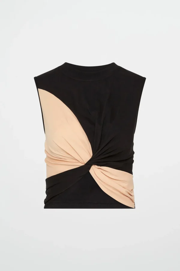 Colour Block Twist Tank 130