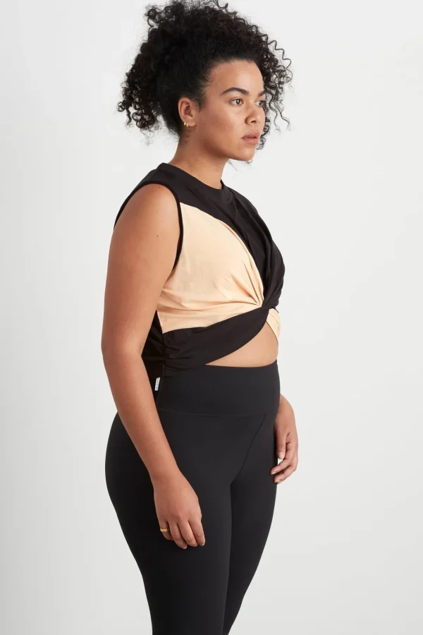 Colour Block Twist Tank 130