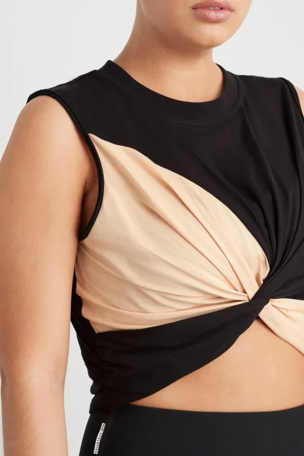 Colour Block Twist Tank 130