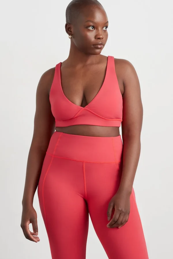 Contour Plunge Sports Bra 342
