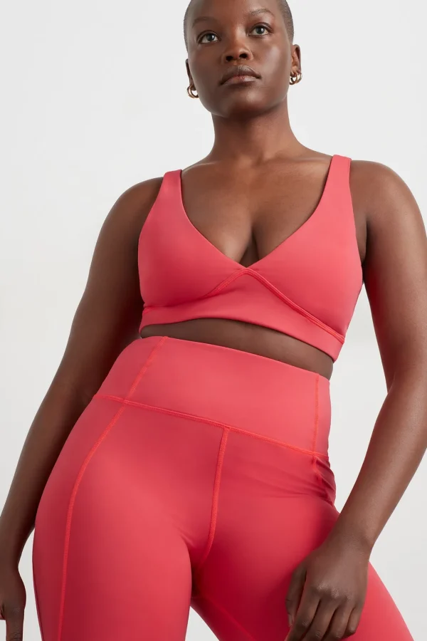 Contour Plunge Sports Bra 342