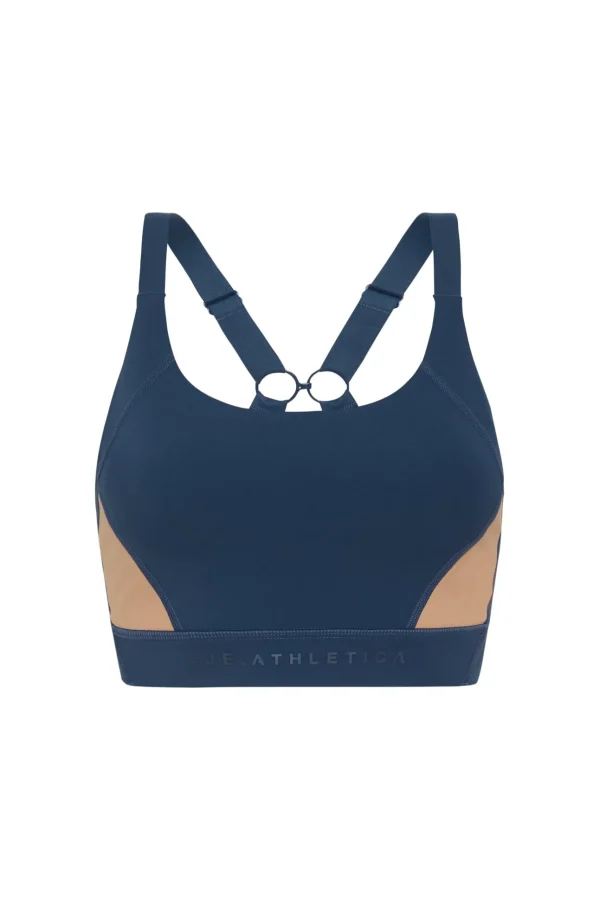 Contrast Adjustable Strap Sports Bra 321