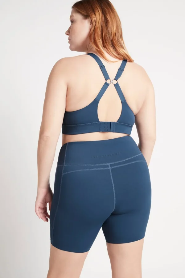 Contrast Adjustable Strap Sports Bra 321