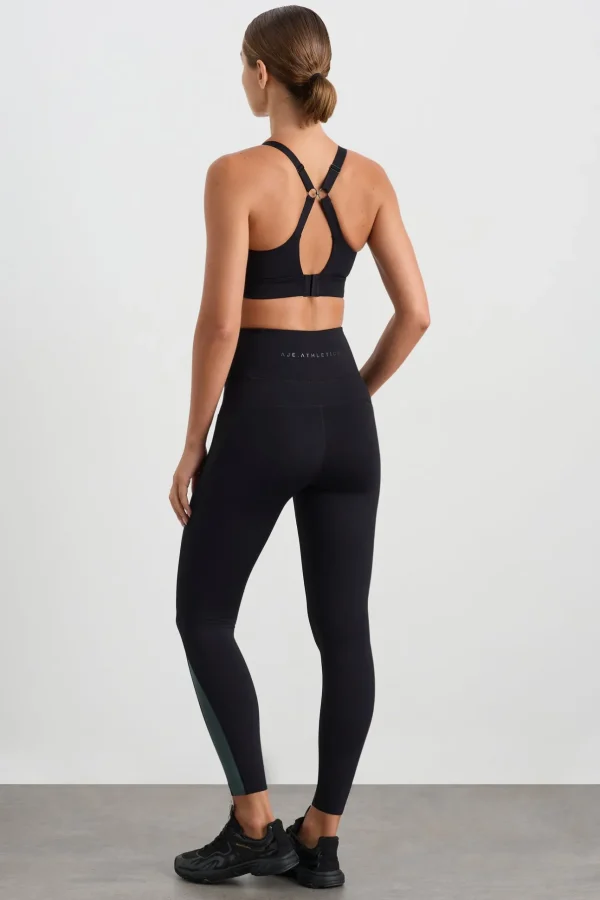 Contrast Adjustable Strap Sports Bra 321