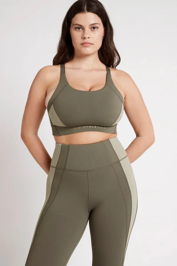 Contrast Adjustable Strap Sports Bra 321