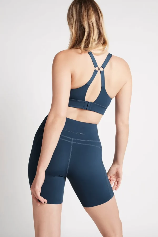 Contrast Adjustable Strap Sports Bra 321