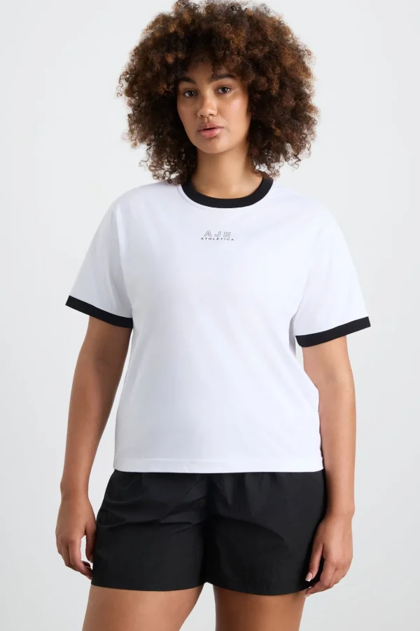 Contrast Bind Logo Tee 110