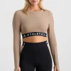 Contrast Layered Crop Top 380