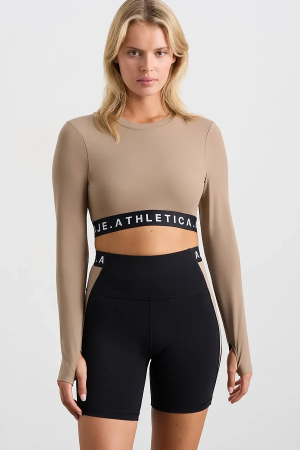 Contrast Layered Crop Top 380
