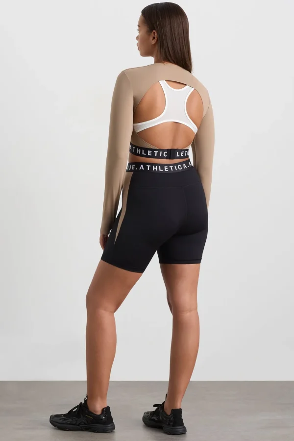 Contrast Layered Crop Top 380