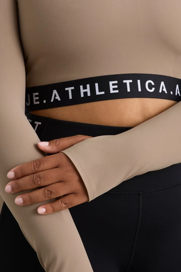 Contrast Layered Crop Top 380
