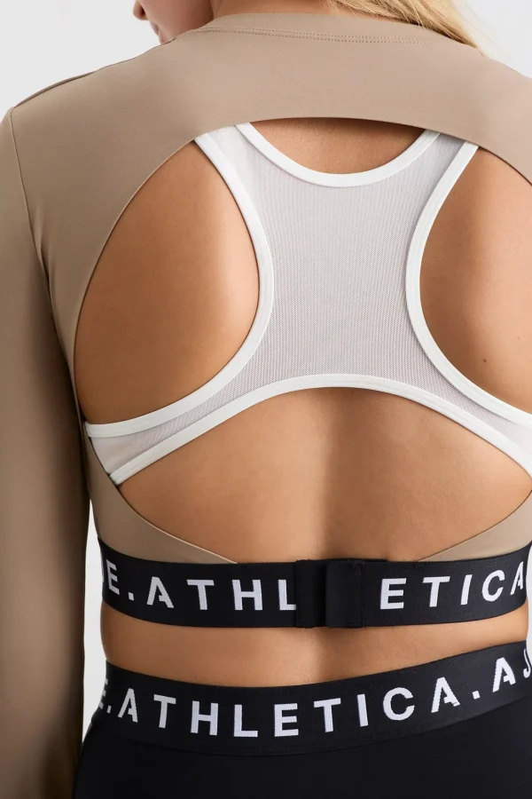 Contrast Layered Crop Top 380