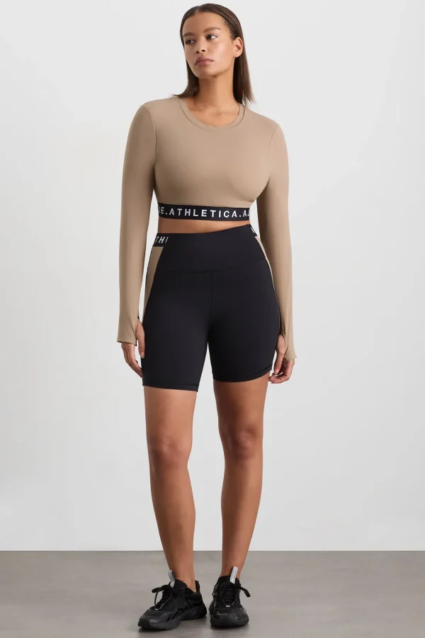 Contrast Layered Crop Top 380