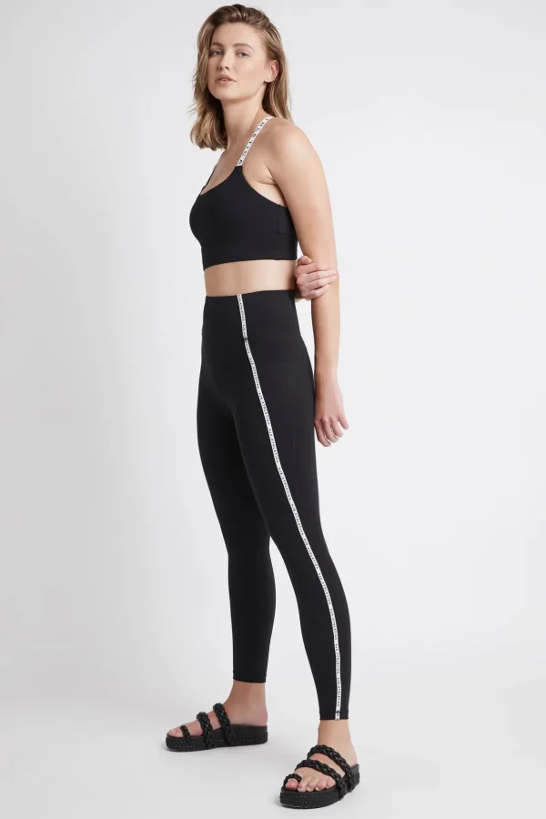 Contrast Logo Full Length Legging 203