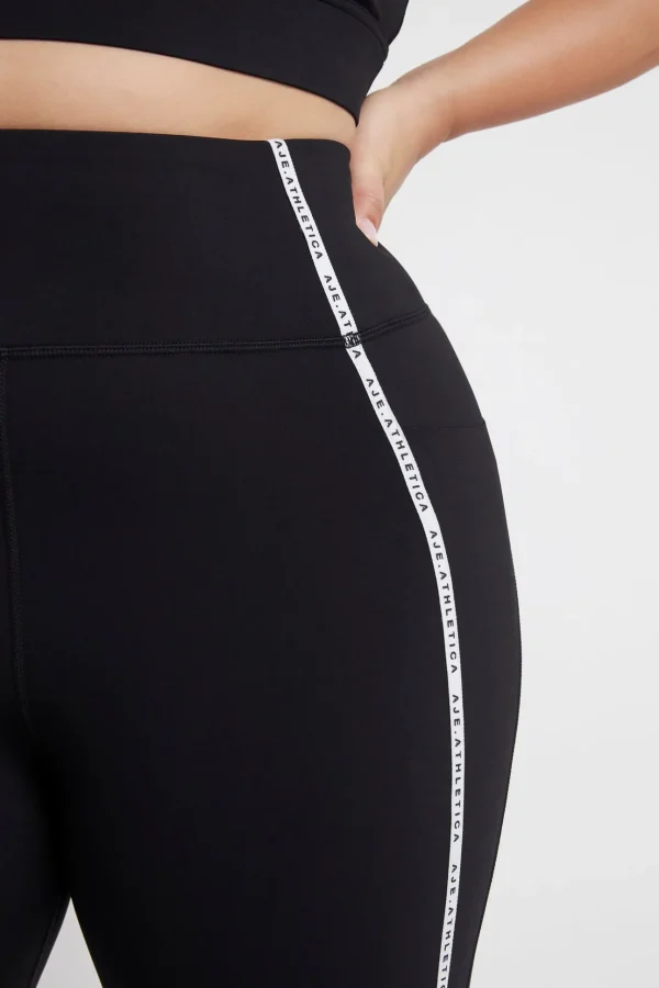 Contrast Logo Full Length Legging 203
