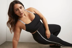 Contrast Logo Full Length Legging 203