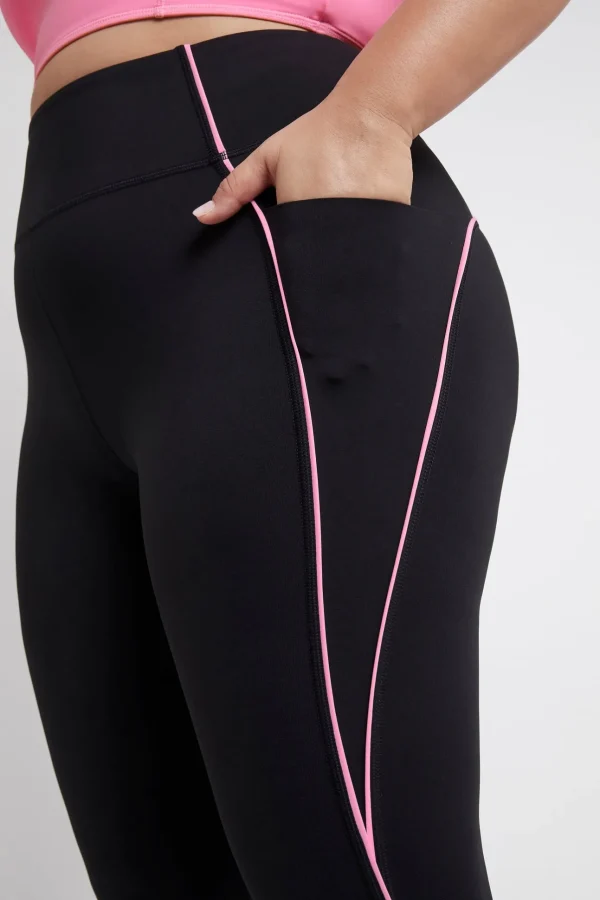 Contrast Logo Full Length Legging 203