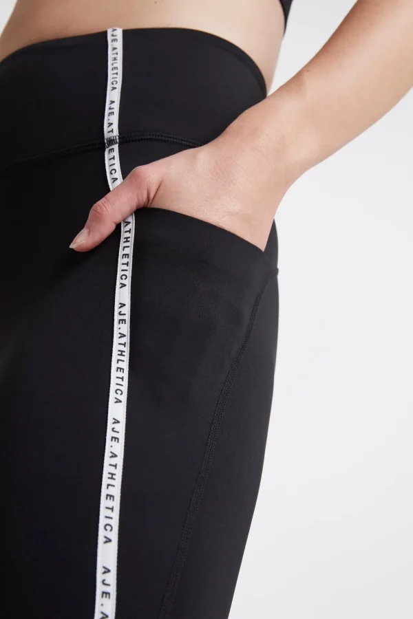 Contrast Logo Full Length Legging 203