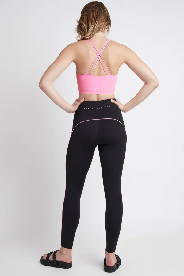Contrast Logo Full Length Legging 203