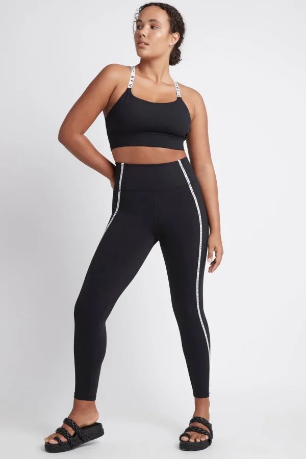 Contrast Logo Full Length Legging 203
