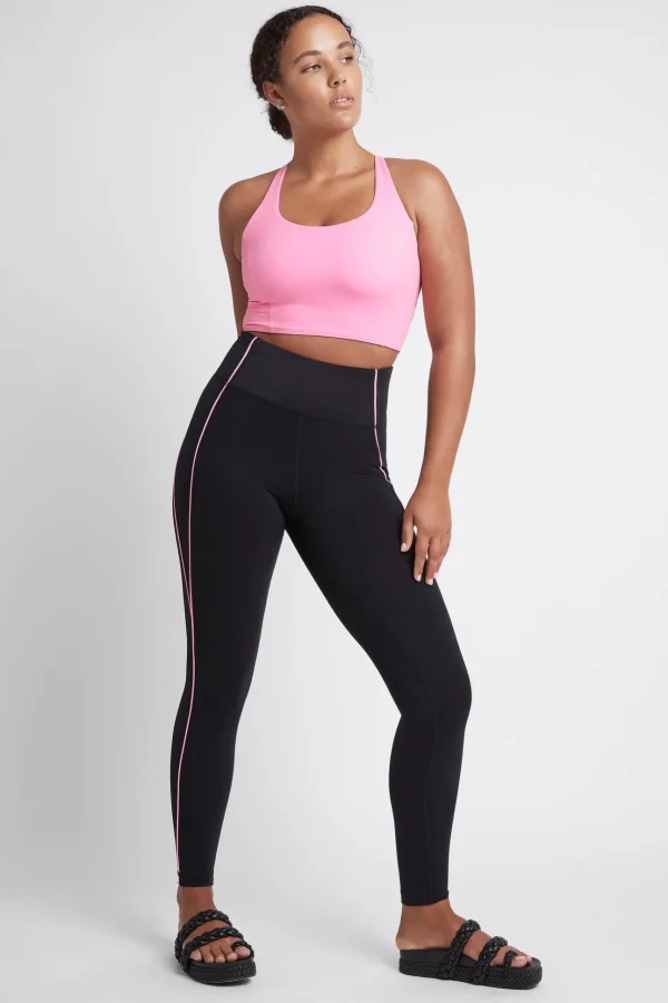 Contrast Logo Full Length Legging 203