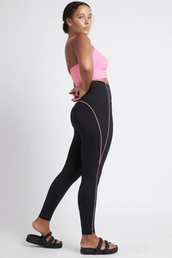 Contrast Logo Full Length Legging 203