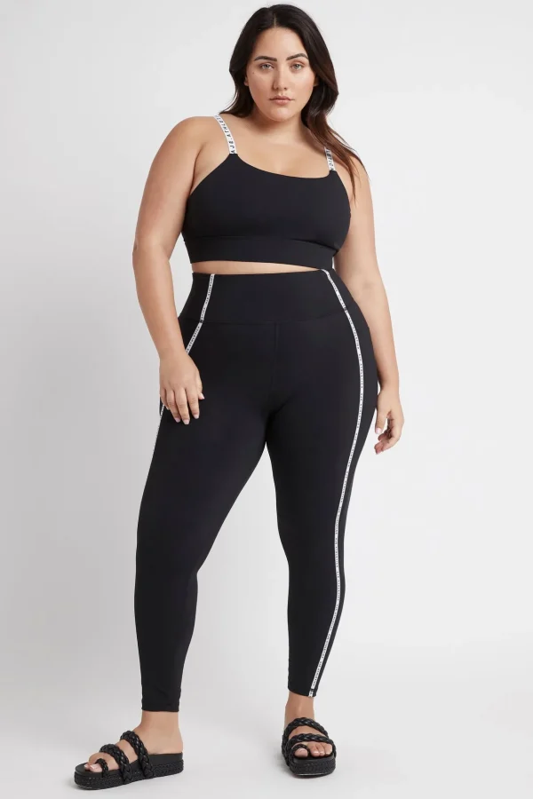 Contrast Logo Full Length Legging 203