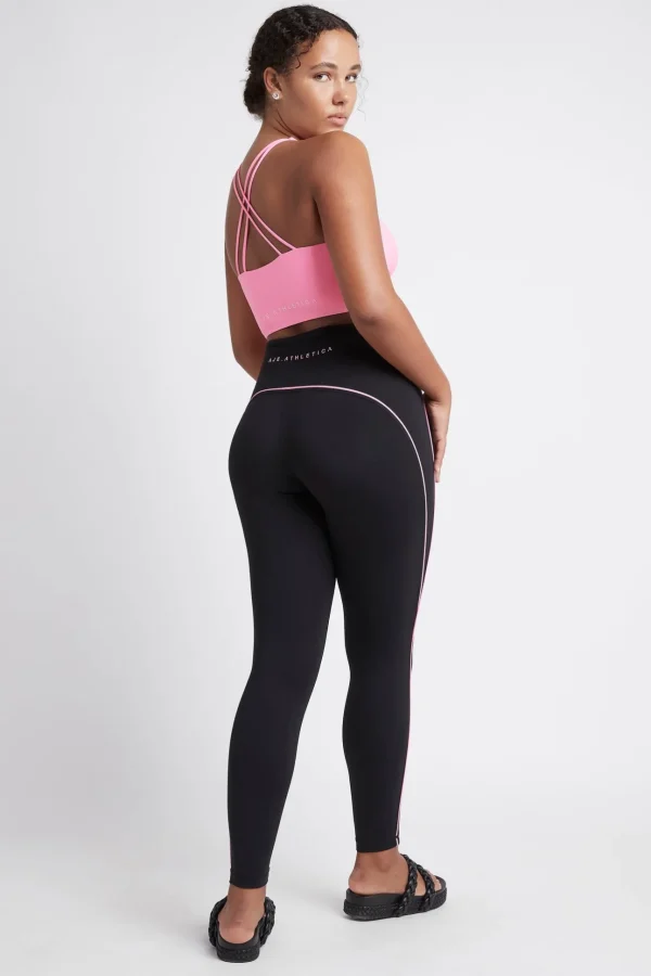Contrast Logo Full Length Legging 203