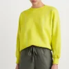 Contrast Stitch Crew Jumper 419