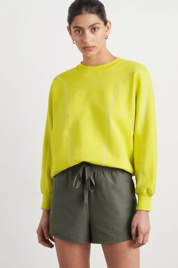 Contrast Stitch Crew Jumper 419