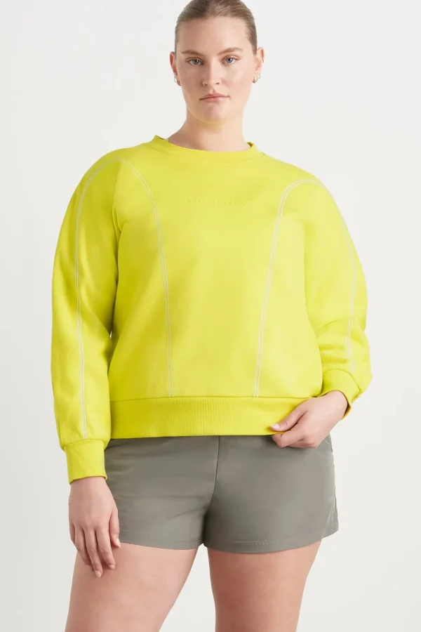 Contrast Stitch Crew Jumper 419