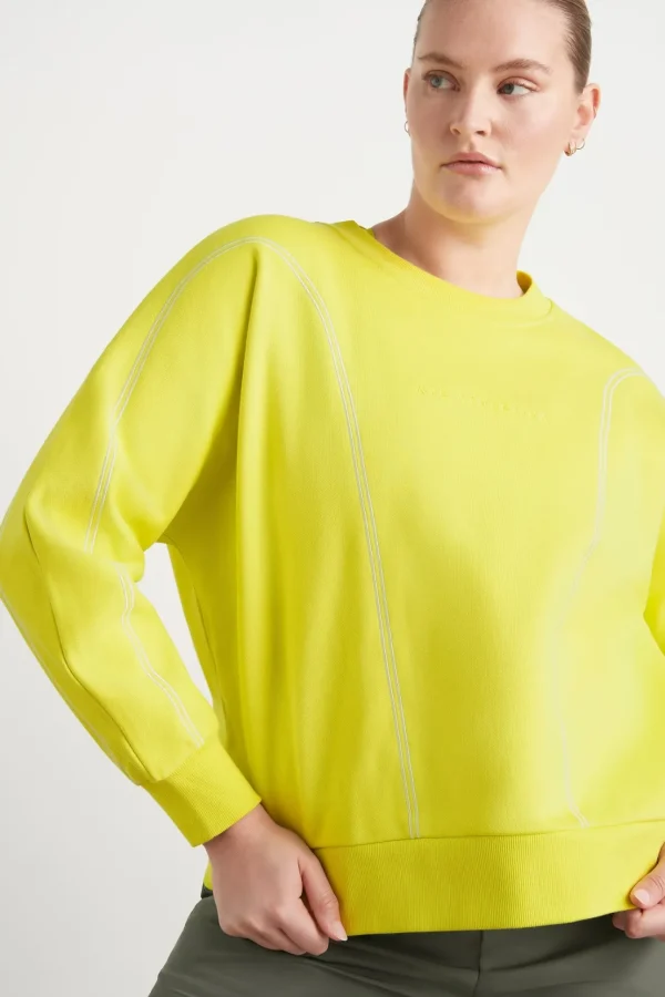 Contrast Stitch Crew Jumper 419