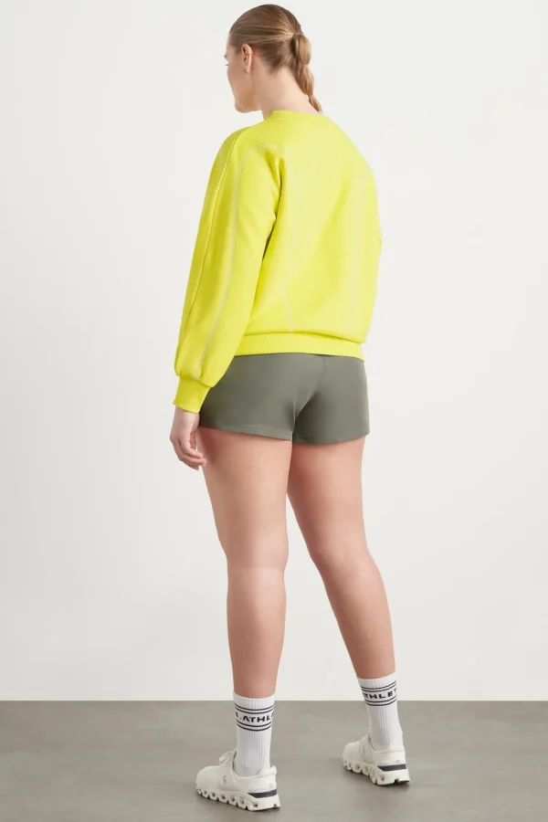 Contrast Stitch Crew Jumper 419