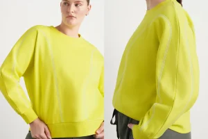 Contrast Stitch Crew Jumper 419
