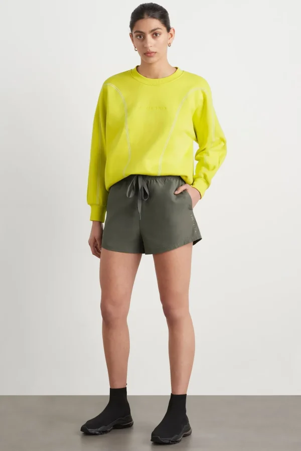 Contrast Stitch Crew Jumper 419