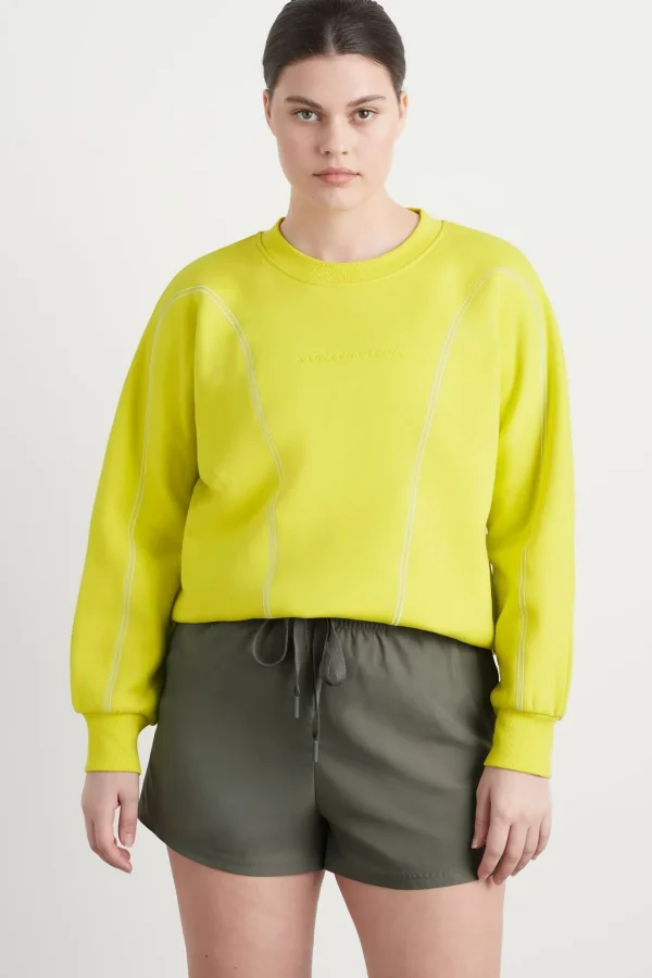 Contrast Stitch Crew Jumper 419