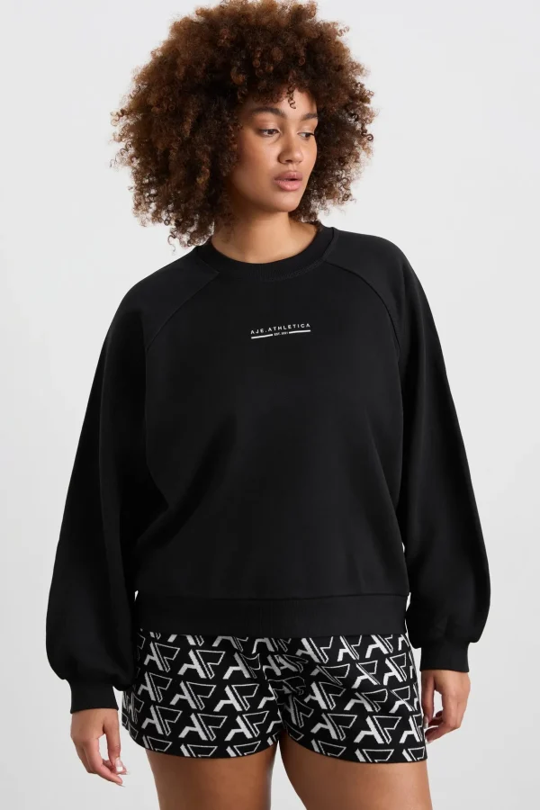 Crew Neck Raglan Jumper 436