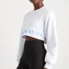 Crop Cut Out Crew Jumper 416