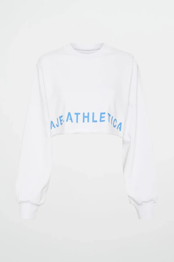 Crop Cut Out Crew Jumper 416