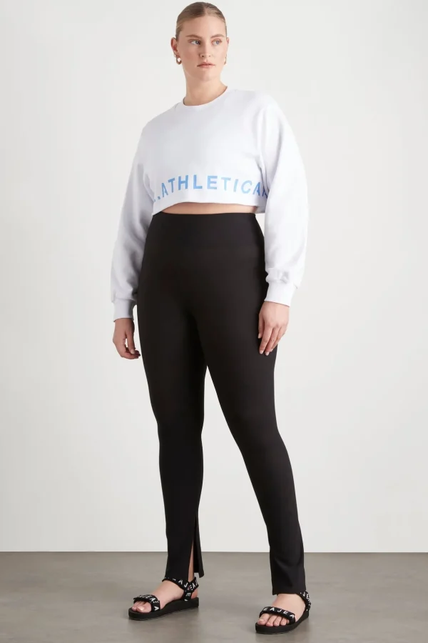Crop Cut Out Crew Jumper 416
