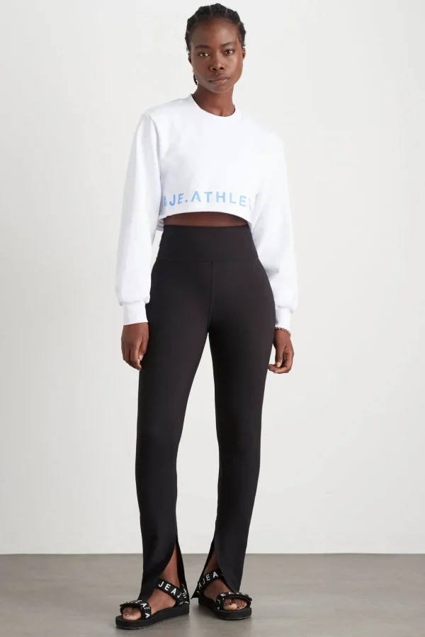 Crop Cut Out Crew Jumper 416