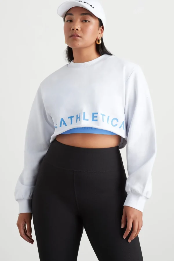 Crop Cut Out Crew Jumper 416