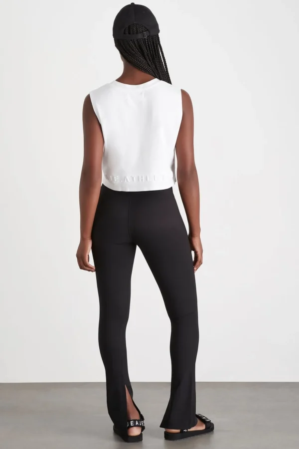 Cropped Embossed Signature Logo Tank 106