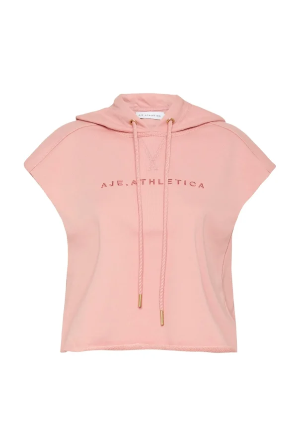 Cropped Established Short Sleeve Hoodie 402