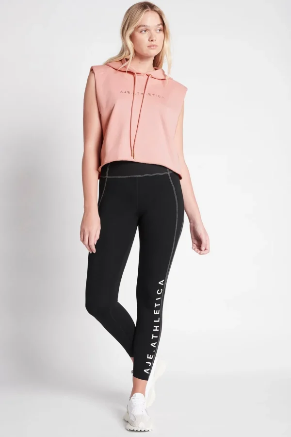 Cropped Established Short Sleeve Hoodie 402