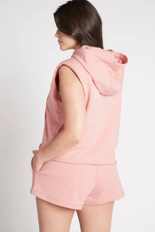 Cropped Established Short Sleeve Hoodie 402
